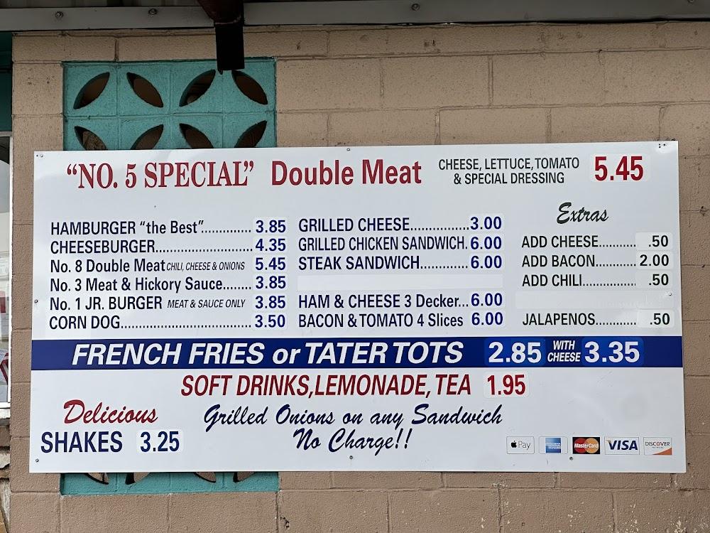 Keller's Hamburgers Menu image 3